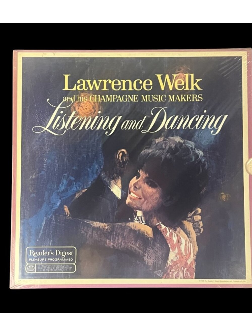 Lawrence Welk Listening & Dancing 6-LP Box Set Sealed 1968 Readers Digest RCA Cu